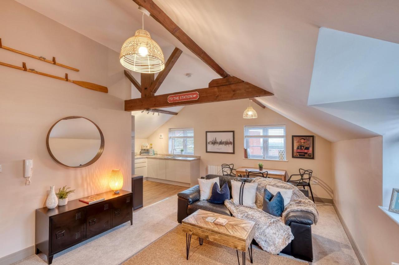 The Station Loft City Centre 1-Bed Apartment Worcester Esterno foto